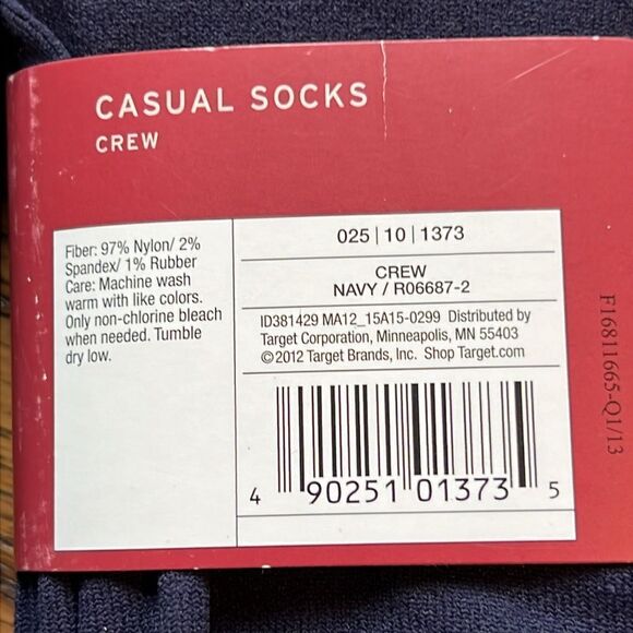 5 pair miscellaneous brand socks D14 - Picture 7 of 7